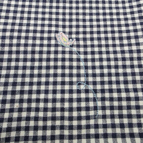 Vintage Disney Pooh Jumper Dress Womens XL Blue Gingham Winnie The Pooh 90s - Picture 16 of 16